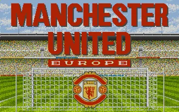 Manchester United Europe screen shot title